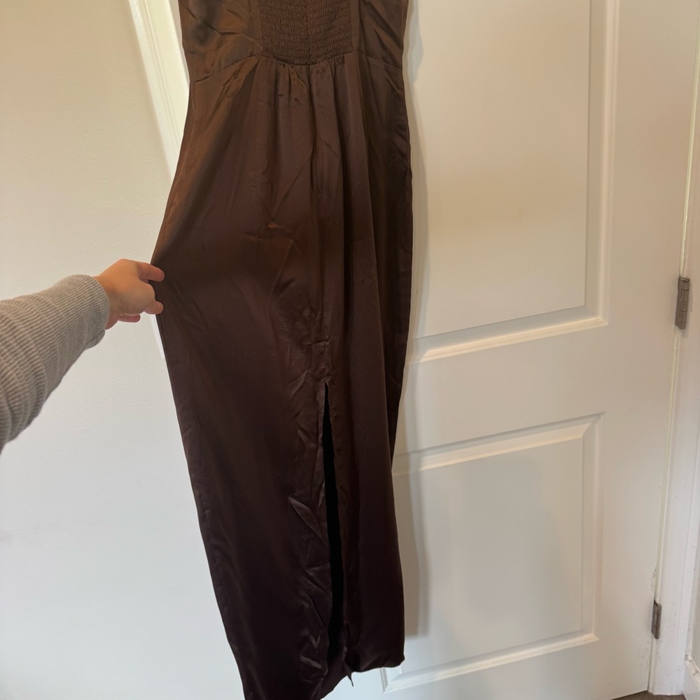 Reformation Frankie Silk Dress - Picture 10 of 12